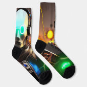 Robot 2 premium sokken (Rechts)