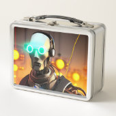 Robot 2 roestvrij lunchbox (Voorkant)
