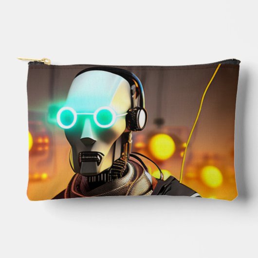 Robot 2 small accessory bag pouch etui (Voorkant)
