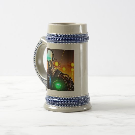 Robot 2 stein bierpul (Voorkant links)