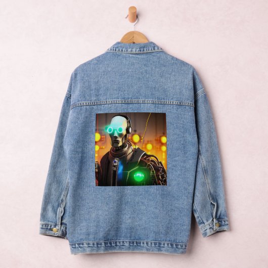 Robot 2 vrouwen denim jas denim jacket (Hangar)