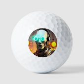 Robot 2 waarde golfballen 3 pk (Voorkant)