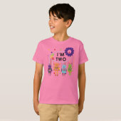 Robot 2e verjaardag tshirts en geschenken (Voorkant volledig)