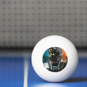 Robot 3 1-sterren ping pong bal pingpongbal (Net)