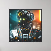 Robot 3 canvas print (Voorkant)