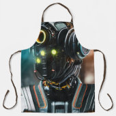 Robot 3 chef-schort schort (Voorkant)