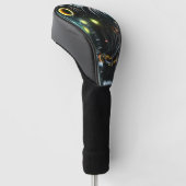 Robot 3 golfclub bestuurder hoofddekking golfheadcover (Schuin)
