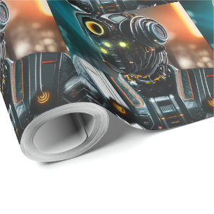 Robot 3 mat inpakpapier