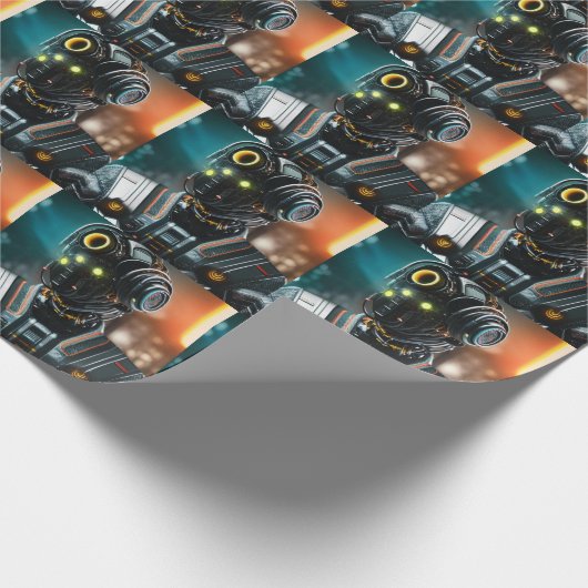 Robot 3 mat inpakpapier (Hoek)