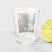 Robot 3 shot glas (Achterkant)