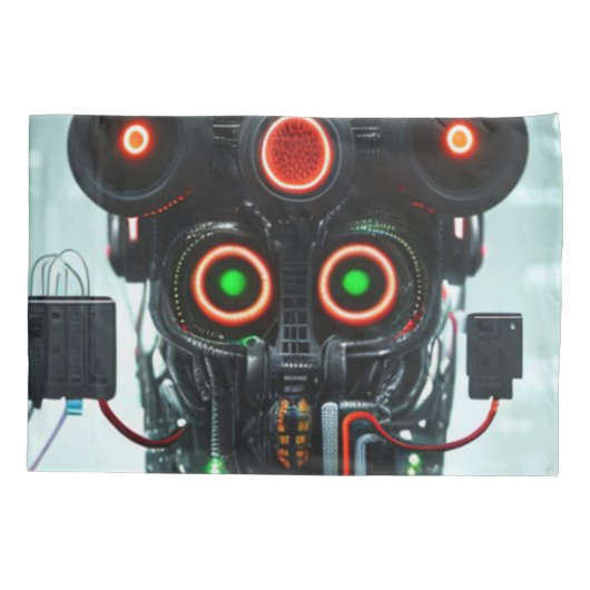 Robot 3 standaard kussensloop 2-zijdig (Achterkant)