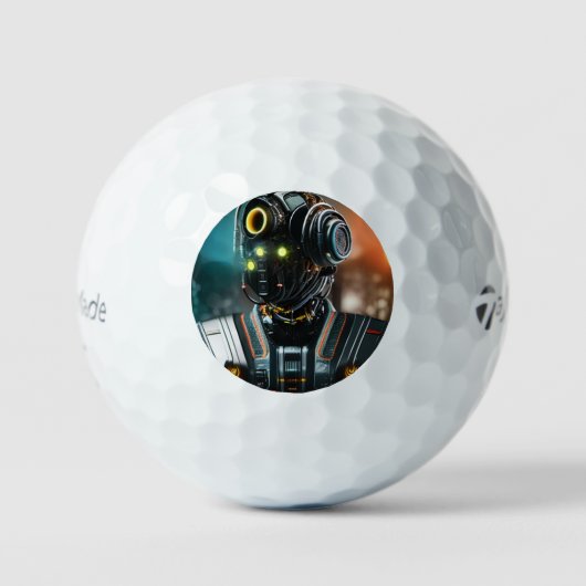 Robot 3 Taylor Made TP5 golfballen 3 pk (Voorkant)
