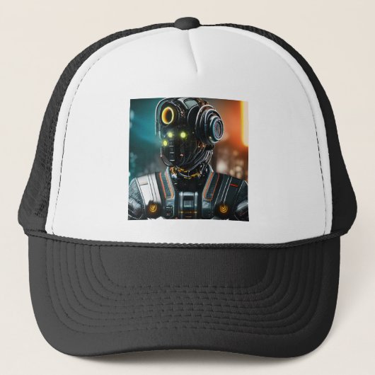 Robot 3 trucker hoed trucker pet (Voorkant)