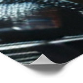 Robot 3 waarde matte poster (Hoek)