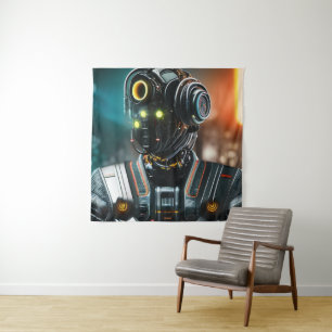 Robot 3 wandtapijt wandkleed