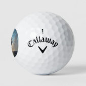 Robot 4 Callaway Warbird golfballen 3 pk (Logo)