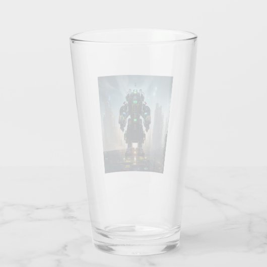 Robot 4 glazen tumbler (Achterkant)