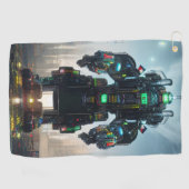 Robot 4 golfhanddoek (Horizontaal)