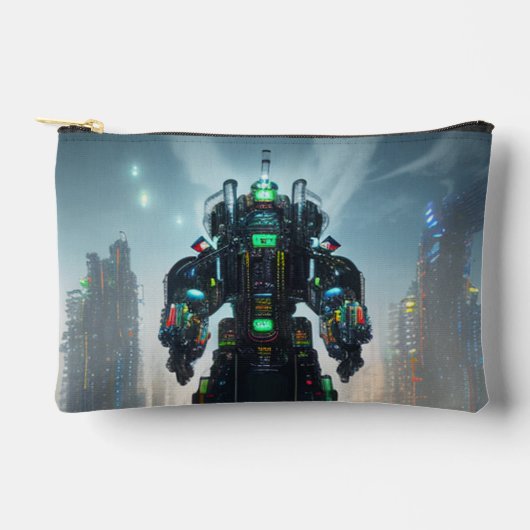 Robot 4 kleine accessoiretas buidel etui (Voorkant)