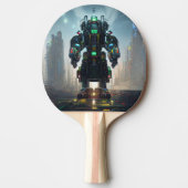 Robot 4 pingpongpeddel tafeltennisbatje (Voorkant)