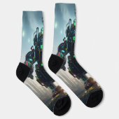 Robot 4 premium socks sokken (Rechts)