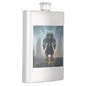 Robot 4 roestvrij stalen kolf flacon (Rechts)