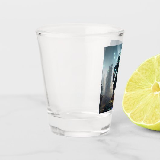 Robot 4 shot glas (Links)