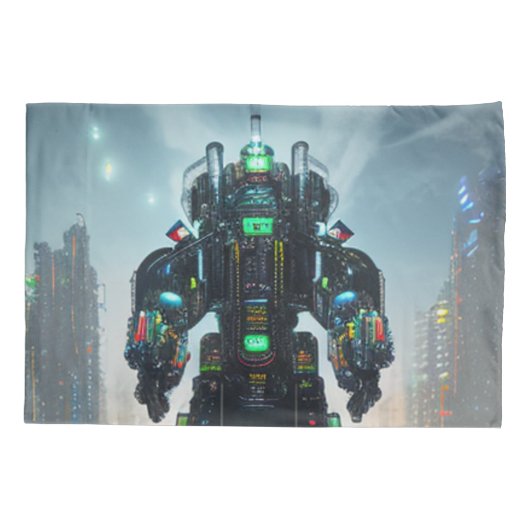 Robot 4 standaard kussenslopen 2-zijdig paar (Achterkant-Links)