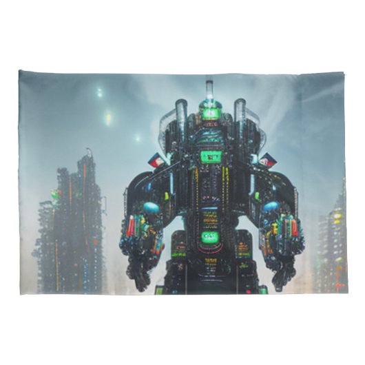 Robot 4 standaard kussenslopen 2-zijdig paar (Achterkant-Rechts)