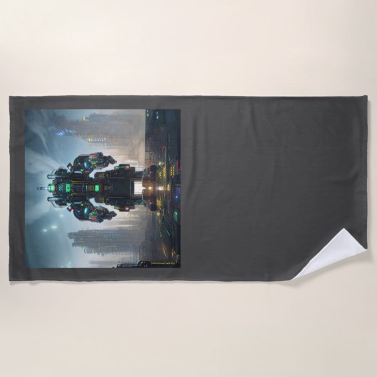 Robot 4 strandlaken (Voorkant)