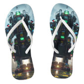 Robot 4 teenslippers (Voetbed)