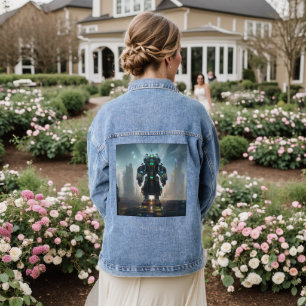 Robot 4 vrouwen denim jas jacket
