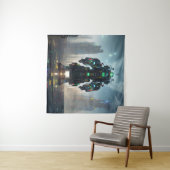 Robot 4 wandtapijt wandkleed (In Situ (horizontaal))