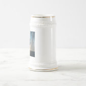 Robot 4 wit stein gouden sieraad bierpul (Center)