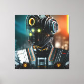 Robot 5 canvas afdrukken (Voorkant)