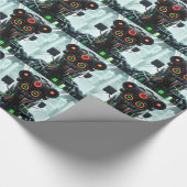 Robot 5 glanzend inpakpapier (Hoek)