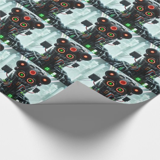 Robot 5 glanzend inpakpapier (Hoek)