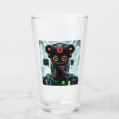 Robot 5 glazen tumbler (Voorkant)