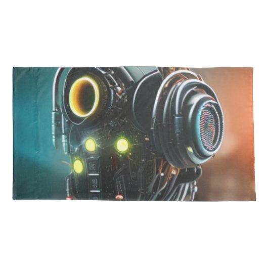 Robot 5 King kussensloop 2-zijdig (Achterkant)