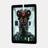 Robot 5 ornament met vierkante openingen (Voorkant links)