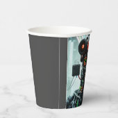 Robot 5 papieren bekers (Rechts)