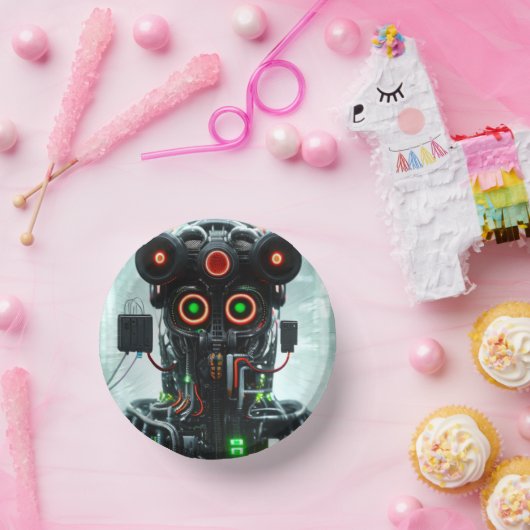 Robot 5 papieren kommen (Feest)