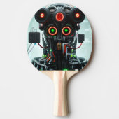 Robot 5 pingpongpeddel tafeltennisbatje (Voorkant)