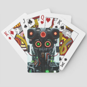 Robot 5 Poker speelkaarten