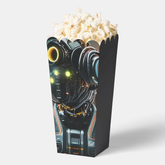 Robot 5 popcornboxen bedankdoosjes (Popped)