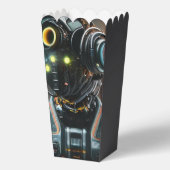 Robot 5 popcornboxen bedankdoosjes (Voorkant)