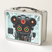 Robot 5 roestvrij lunchbox (Voorkant)