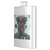 Robot 5 roestvrij stalen kolf flacon (Links)