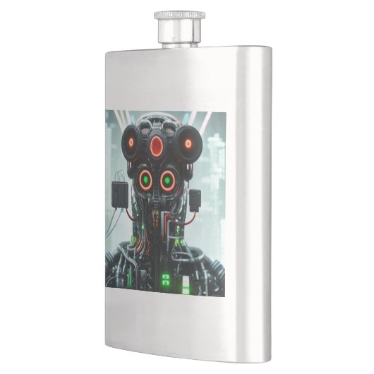 Robot 5 roestvrij stalen kolf flacon (Links)