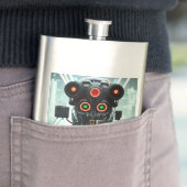 Robot 5 roestvrij stalen kolf flacon (Voorbeeld)